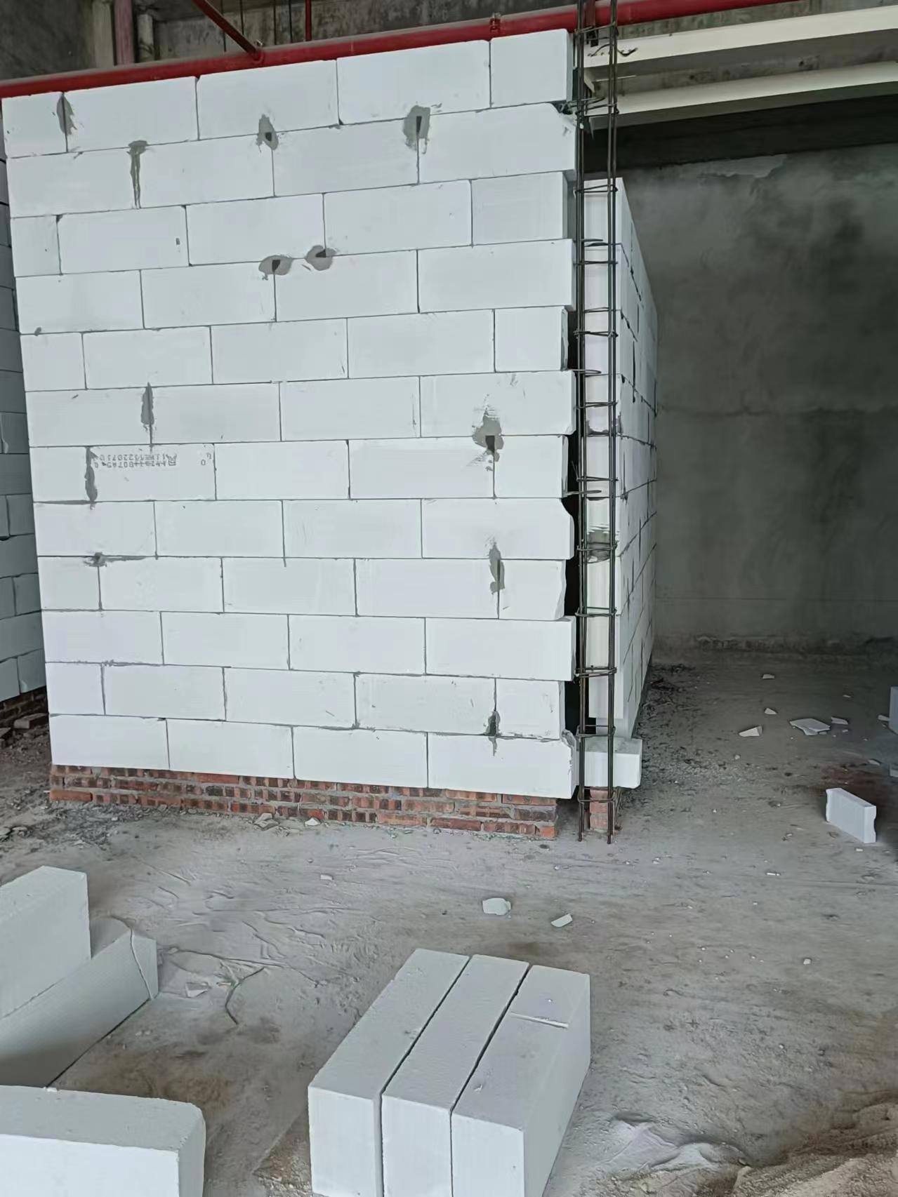 加气砖/加气块隔墙施工细节展示